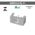 MÓDULO TOMADA RJ11 4 FIOS RECTA SATIN PRATA BLUX na internet
