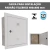 CAIXA PADRÃO TELEBRAS EMBUTIR 400X400X132MM GOMES