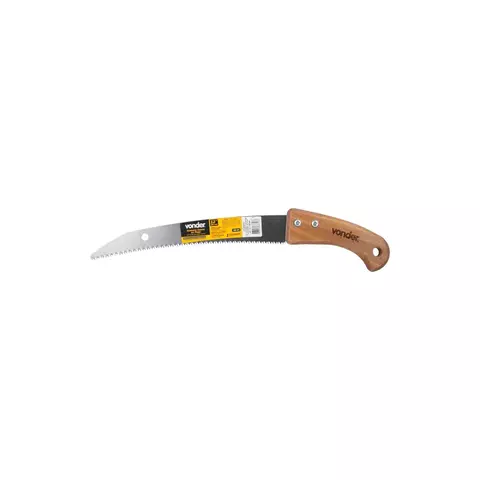 Serrucho sierra de podar curva 12", mango de madera, VONDER - comprar online