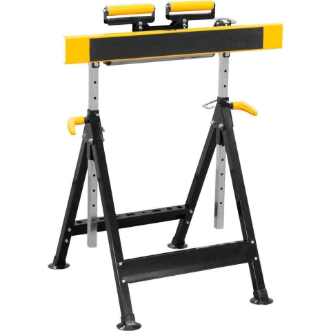 Caballete de apoyo con rodillo 3 en 1, VONDER