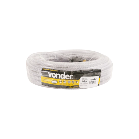 Manguera de jardín, trenzada, transparente, 10 m, VONDER - comprar online