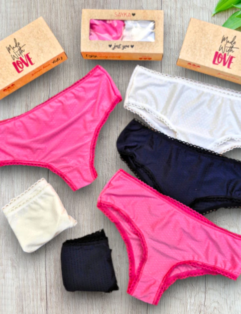 Culotte clasico microfibra plumeti (SAY532) - comprar online