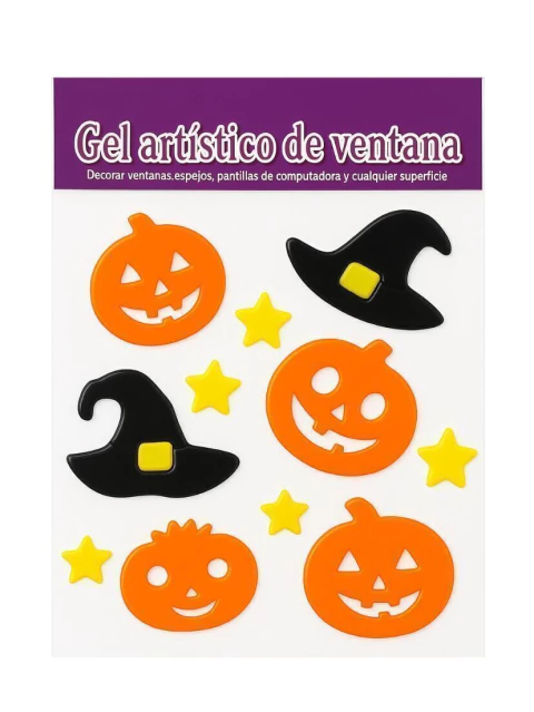 Gel Ventana Halloween Calabaza - comprar online