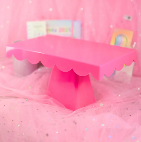 Alzada CANDY rectangular con onditas FUCSIA Comun - comprar online