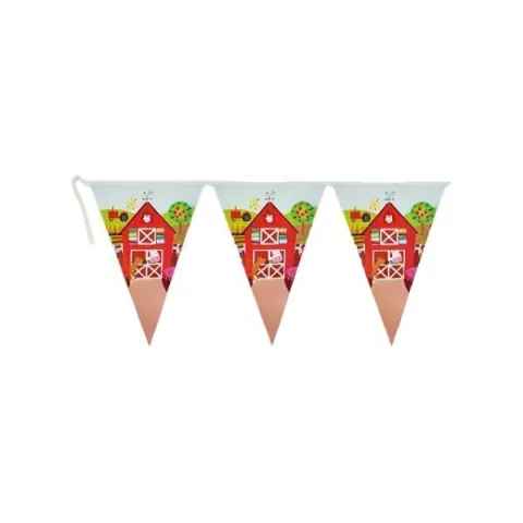 Banderin triangular Granja - comprar online