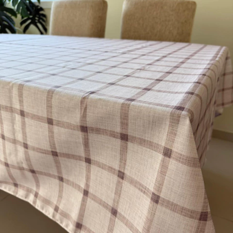 A CUADROS FONDO NUDE: MANTEL GABARDINA ACRILICA ANTI MANCHAS (2,50 X 1,50) - comprar online