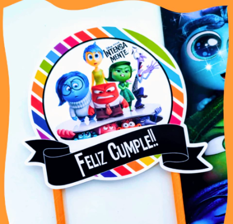 Cake topper INTENSAMENTE - comprar online