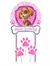 Cake Topper Paw Patrol Skye TC - comprar online