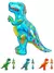 Globo Dino 4D Eco 70 cm. VERDE - comprar online