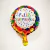 Globo Feliz Cumple 10" Colores - comprar online
