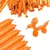GLOBOS GLOBOLOGIA 260 X 100U. NARANJA - comprar online