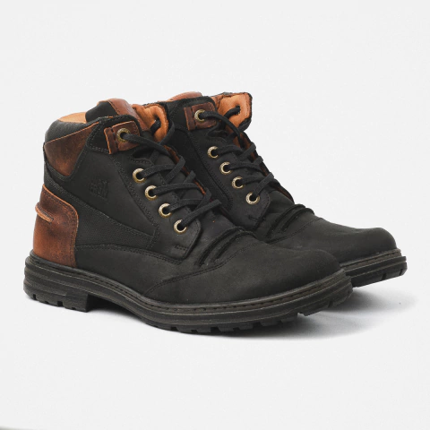 Coturno Canastra 06 Preto + Havana