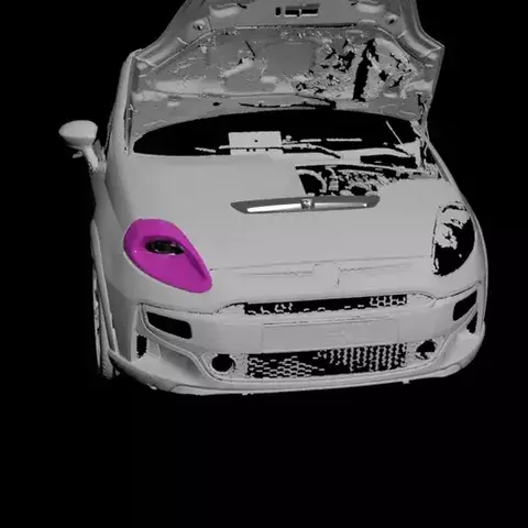 (Pré-Venda) Farol Intake Punto EVO (2013+)