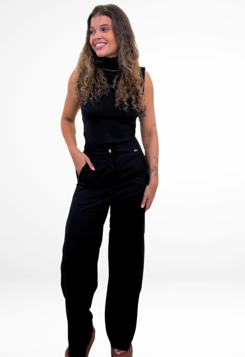 PANTALONA LINHO PRETA