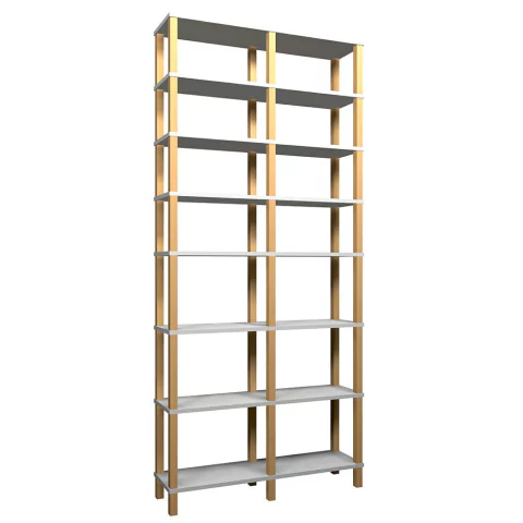 Estante 100x26x221 Branco