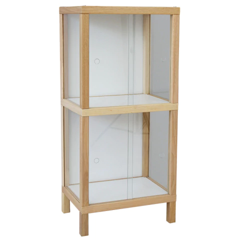 Expositor 97x45x31 c/ Portas e Laterais Vidro