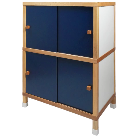 Armário 744-2 Porta Azul ACM