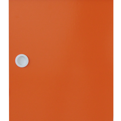 Porta 70x45 Laranja c/ Puxador Branco
