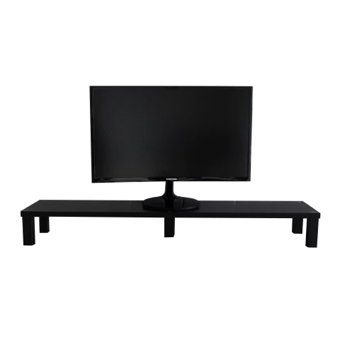 Suporte p/ Monitor Preto 1,0m x 26cm x 11,8cm