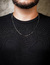 Imagem do Kit Colar + Pulseira Alvenaria em Aço