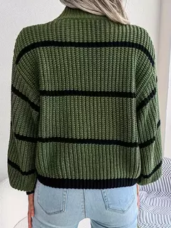 Suéter Cuello Medio De Mujer - tienda online