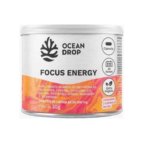 Focus Energy - Ocean Drop (60 cápsulas) - comprar online