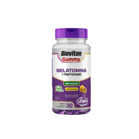 Gummy Melatonina + Triptofano - Unilife Bioviton (30 gomas) - comprar online
