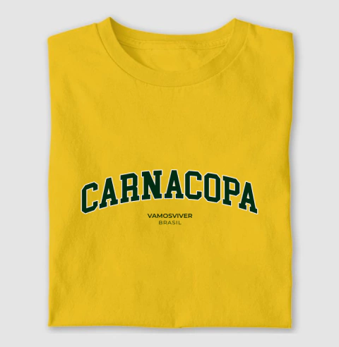 Camiseta Carnacopa College - Copa do Mundo 2026