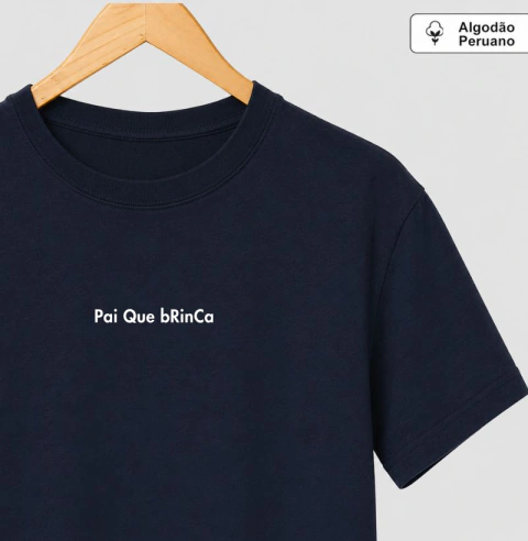 Algodão Peruano Pai Brinca - Dia dos Pais