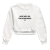 Moletom Cropped Hoje não dá, tem Kickboxing - comprar online