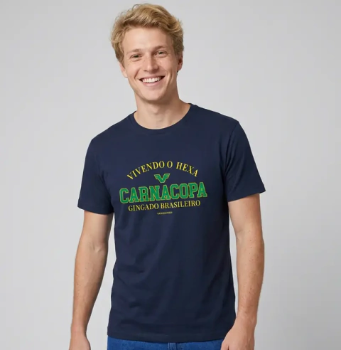 Camiseta Carnacopa - Copa do Mundo 2026