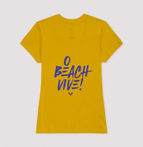 Camiseta O Beach Vive! na internet
