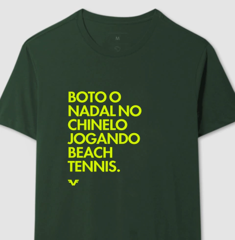 Nadal no Chinelo Beach Tennis