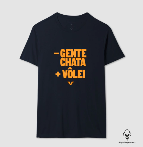Algodão Peruano Menos Gente Chata, Mais Vôlei - Premium - loja online