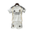 Kit Infantil Real Madrid I 25/26 - Adidas - Branco com detalhes em amarelo