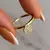 Anillo Triple de Trébol - tienda online