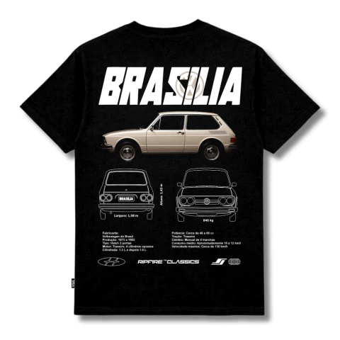 Camiseta Brasília Clássica – Ripfire Classics Premium Streetwear na internet