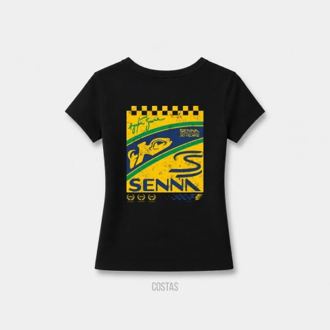 Camiseta Baby Look Feminina Motorsport Racing 30 Years na internet