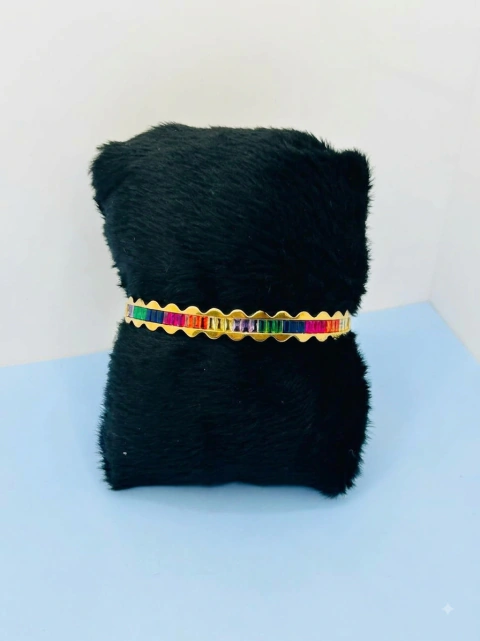 Bracelete baguete colorido