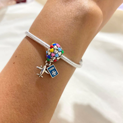 Charm Colgante Globo Color - comprar online