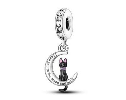 Charm Gatito en la Luna - comprar online