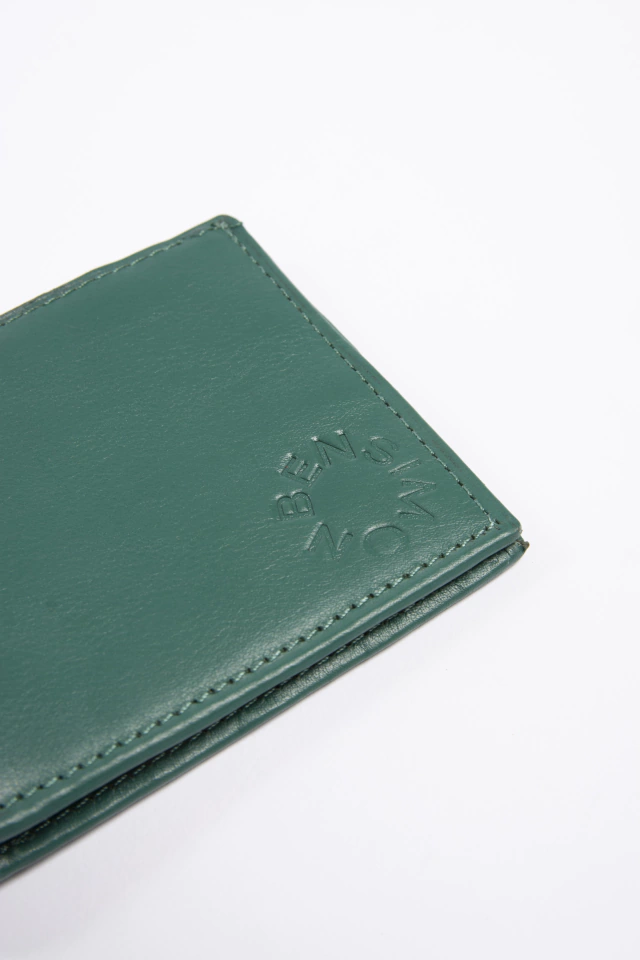 Billetera con logo de boton de Bensimon — imagen 5