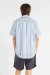 CAMISA CERDEÑA RAYA IRREGULAR M/C - tienda online