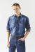 CAMISA LOREN BLUE M/L - comprar online