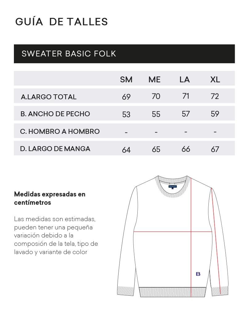 Tabla de talles