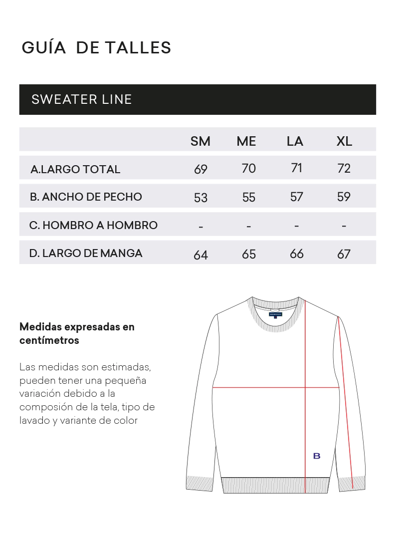 Tabla de talles