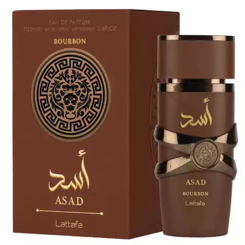 Perfume Árabe Lattafa Asad Bourbon Eau De Parfum Masculino 100ml