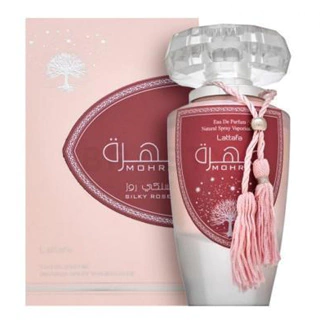 Perfume Árabe Mohra Silky Rose Lattafa Eau de Parfum 100ml
