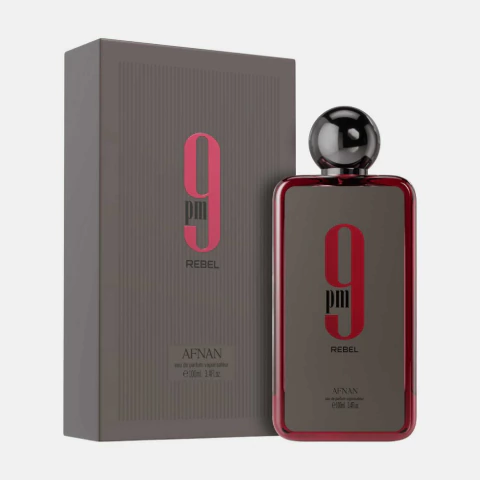 Perfume Árabe Afnan 9PM Rebel Eau De Parfum 100ml