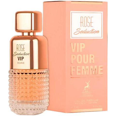 Perfume Árabe Rose Seduction Vip Pour Femme Maison Alhambra Eau De Parfum 100ml